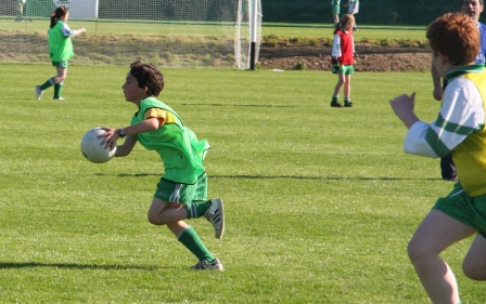 Action from the official opening of Pirc Aoidh Ruaidh.