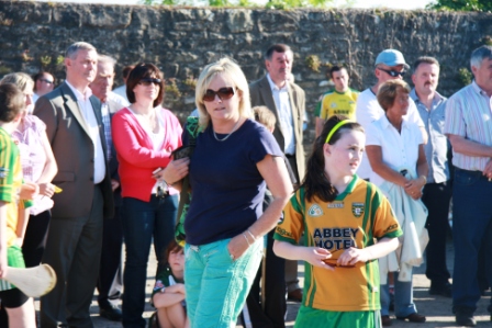 Action from the official opening of Pirc Aoidh Ruaidh.