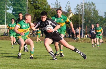 Action from the official opening of Pirc Aoidh Ruaidh.