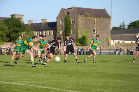 Action from the official opening of Pirc Aoidh Ruaidh.