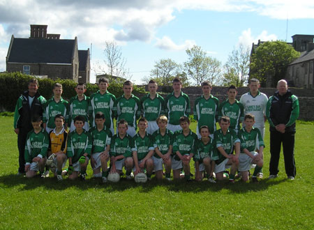The Saint Molaise Gaels team from Grange, County Sligo which took part in the PJ Roper Under 16 tournament in Ballyshannon last Saturday.