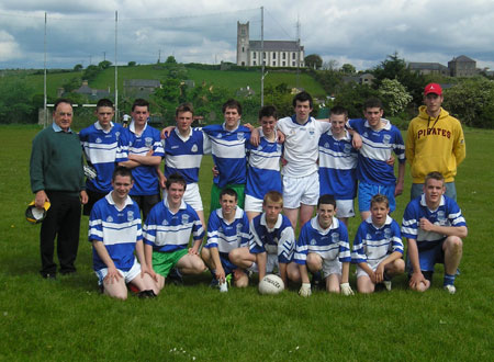 The Melvin Gaels team from Kinlough, County Leitrim which took part in the PJ Roper Under 16 tournament in Ballyshannon last Saturday.