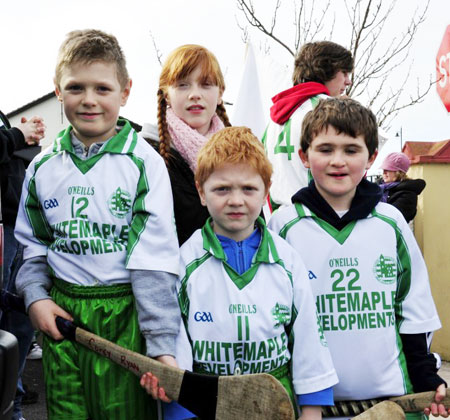 Aodh Ruadh take part in the 2011 Saint Patrick's Day parade.