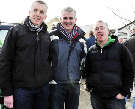 Aodh Ruadh take part in the 2011 Saint Patrick's Day parade.