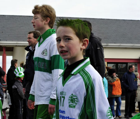 Aodh Ruadh take part in the 2011 Saint Patrick's Day parade.