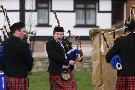 Aodh Ruadh take part in the 2011 Saint Patrick's Day parade.