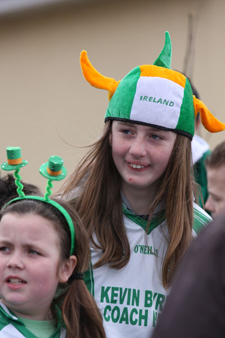 Aodh Ruadh take part in the 2011 Saint Patrick's Day parade.