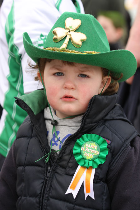 Aodh Ruadh take part in the 2011 Saint Patrick's Day parade.