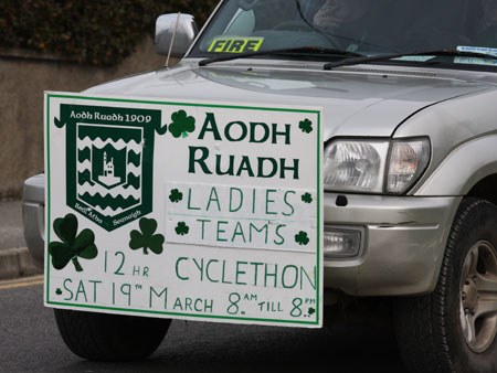 Aodh Ruadh take part in the 2011 Saint Patrick's Day parade.