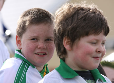 Aodh Ruadh take part in the 2011 Saint Patrick's Day parade.