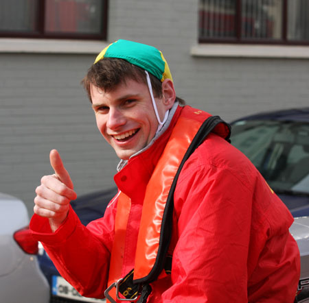 Aodh Ruadh take part in the 2011 Saint Patrick's Day parade.