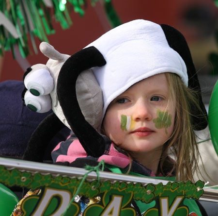 Aodh Ruadh take part in the 2011 Saint Patrick's Day parade.