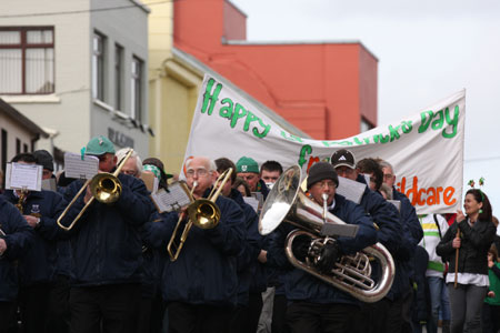 Aodh Ruadh take part in the 2011 Saint Patrick's Day parade.