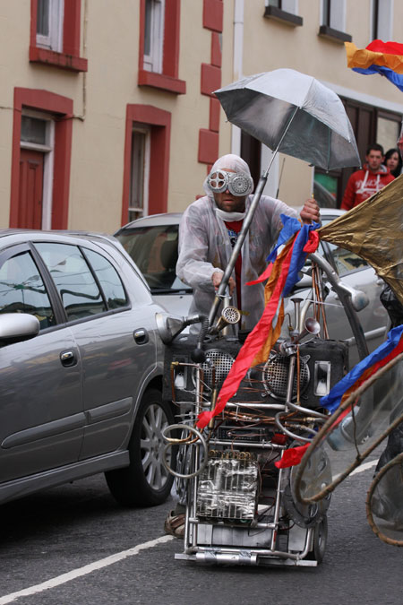 Aodh Ruadh take part in the 2011 Saint Patrick's Day parade.