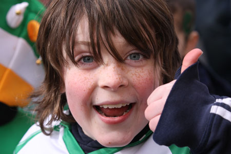 Aodh Ruadh take part in the 2011 Saint Patrick's Day parade.