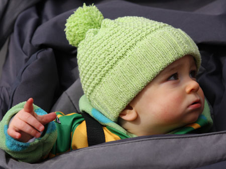 Aodh Ruadh take part in the 2011 Saint Patrick's Day parade.