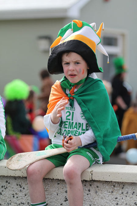 Aodh Ruadh take part in the 2012 Saint Patrick's Day parade.