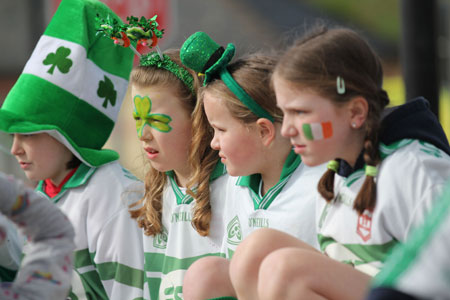 Aodh Ruadh take part in the 2012 Saint Patrick's Day parade.