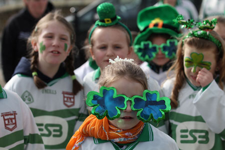 Aodh Ruadh take part in the 2012 Saint Patrick's Day parade.