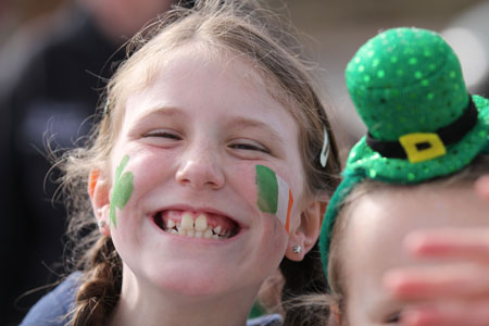 Aodh Ruadh take part in the 2012 Saint Patrick's Day parade.