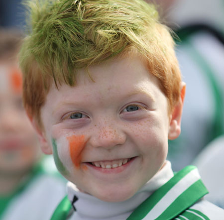 Aodh Ruadh take part in the 2012 Saint Patrick's Day parade.