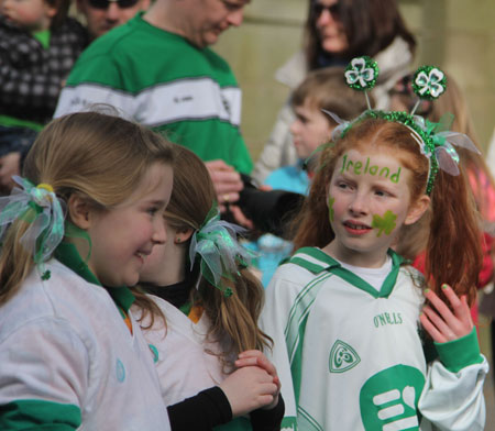 Aodh Ruadh take part in the 2012 Saint Patrick's Day parade.