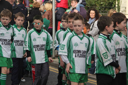 Aodh Ruadh take part in the 2012 Saint Patrick's Day parade.