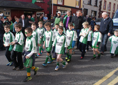 Aodh Ruadh take part in the 2012 Saint Patrick's Day parade.