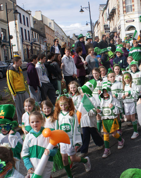 Aodh Ruadh take part in the 2012 Saint Patrick's Day parade.