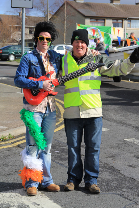 Aodh Ruadh take part in the 2013 Saint Patrick's Day parade.