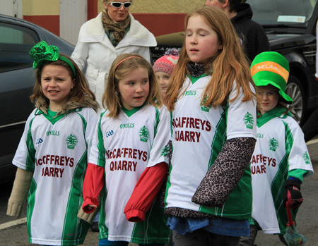 Aodh Ruadh take part in the 2013 Saint Patrick's Day parade.