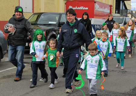 Aodh Ruadh take part in the 2013 Saint Patrick's Day parade.