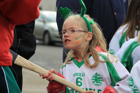 Aodh Ruadh take part in the 2013 Saint Patrick's Day parade.