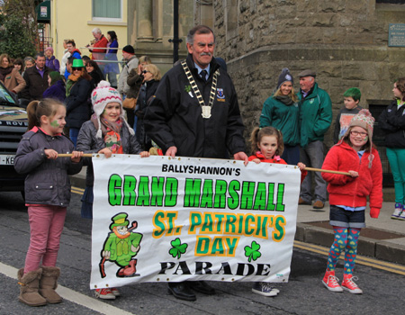 Aodh Ruadh take part in the 2013 Saint Patrick's Day parade.