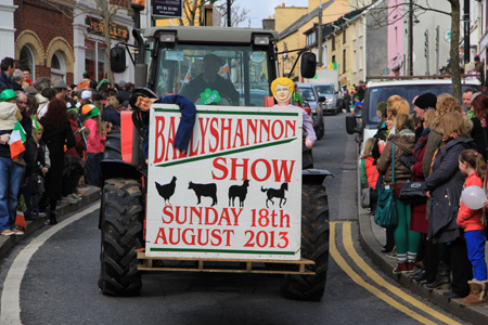 Aodh Ruadh take part in the 2013 Saint Patrick's Day parade.