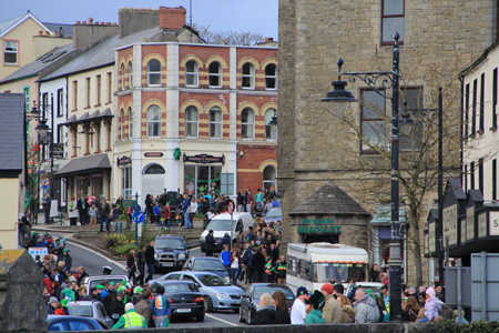 Aodh Ruadh take part in the 2013 Saint Patrick's Day parade.