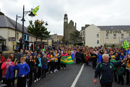 Ballyshannon welcomes Sam.