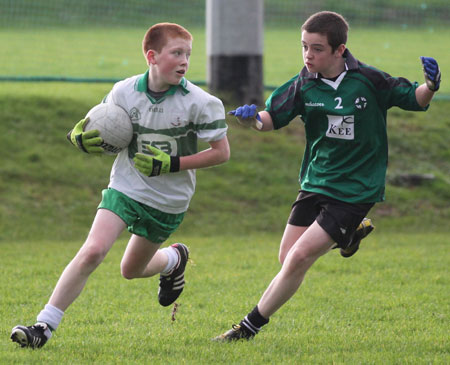 Action from the Sean Slevin final.