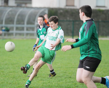 Action from the Sean Slevin final.