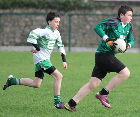 Action from the Sean Slevin final.