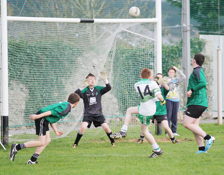 Action from the Sean Slevin final.