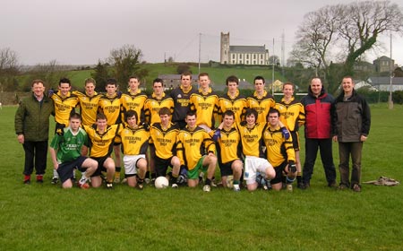 The Erne Gaels team that took part in the inaugural Sean Slevin Minor Tournament.