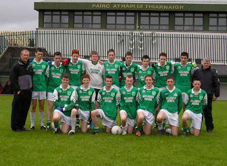 The Bunninadden team from Sligo that contested the Sean Slevin Final last Saturday.
