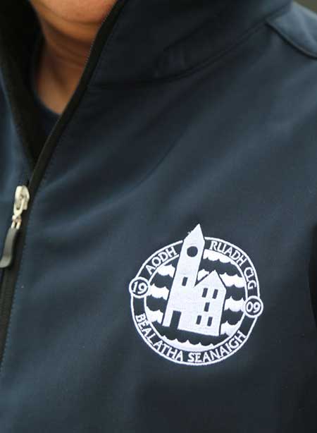 Samples of Aodh Ruadh's Soft Shell Jacket.