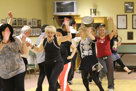 Scenes from Strictly Ballyshannon rehearsals.