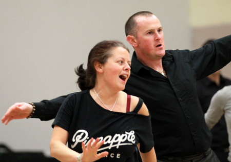 Scenes from Strictly Ballyshannon rehearsals.