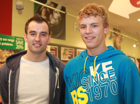 Some shots from the Supervalu bag pack and Karl Lacey's visit to Supervalu Bundoran.