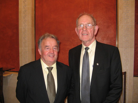 Reception for Tom Daly at Stormont.