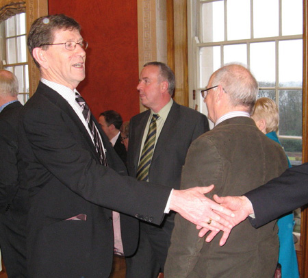 Reception for Tom Daly at Stormont.