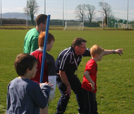 Under 10 training